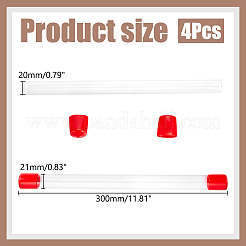 Transparent PVC Plastic Beads Containers&nbsp;AJEW-WH0460-071B