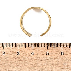 304 Stainless Steel Open Cuff Rings&nbsp;RJEW-S623-01G