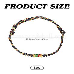 1Pc Cotton Thread Braided Bracelets&nbsp;BJEW-LP0003-12A