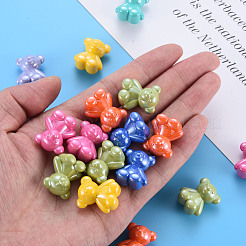 Pearlized Opaque Acrylic Beads&nbsp;X-MACR-S373-39I