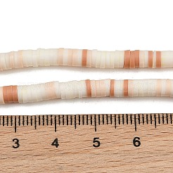 Handmade Polymer Clay Beads Strands&nbsp;PY-CBA18ED-02A