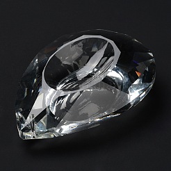 Transparent Glass Pendants&nbsp;GLAA-R223-03K