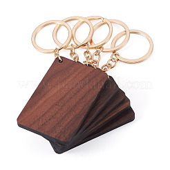 Walnut Wood Pendant Keychains&nbsp;KEYC-TAC0034-06A