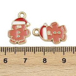 Christmas Themes Alloy Enamel Pendants&nbsp;ENAM-Z023-01G-11
