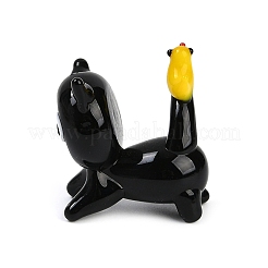 Animal Series Handmade Lampwork Miniature Ornaments&nbsp;LAMP-Q005-10D