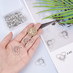 20Pcs 201 Stainless Steel Pendants&nbsp;STAS-DC0010-75