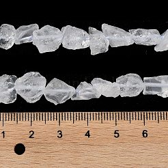 Raw Rough Natural Crystal Quartz Beads Strands&nbsp;G-B065-C12