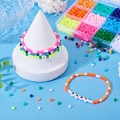 72G 12 Colors Opaque Acrylic Beads&nbsp;SACR-TA0001-54