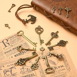 30Pcs 15 Style Tibetan Style Alloy Pendants&nbsp;FIND-TZ0001-02
