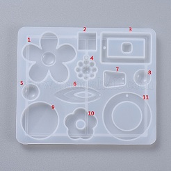DIY Dangle Earring Accessories Silicone Molds&nbsp;LS-DIY-D049-15