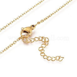 Brass Micro Pave Clear Cubic Zirconia Pendant Necklaces&nbsp;NJEW-L146-25G