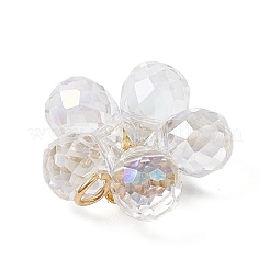 Transparent Glass Pendants&nbsp;PALLOY-MZ00645