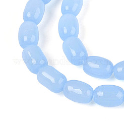 Imitation Jade Glass Beads Strands&nbsp;LS-GLAA-T028-14J-04