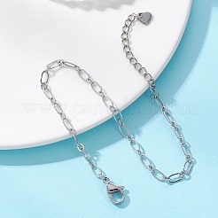 Brass Oval Link Chains Bracelets for Women&nbsp;BJEW-JB13035