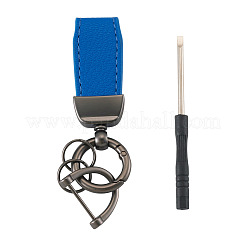PU Leather Keychains&nbsp;KEYC-TADJ0009-03B-03