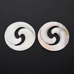 Natural Freshwater Shell Cabochons&nbsp;SHEL-S276-157