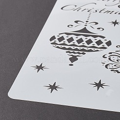 Creative Christmas Plastic Drawing Stencil&nbsp;DIY-L007-11