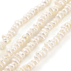 Natural Keshi Pearl Cultured Freshwater Pearl Beads Strands&nbsp;PEAR-C003-38