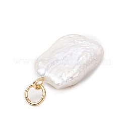 Natural Cultured Freshwater Pearl Pendants&nbsp;PALLOY-JF04281