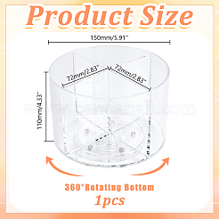 Acrylic Desktop Pen Holder Storage Box&nbsp;OFST-WH0004-043