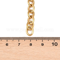 304 Stainless Steel Mixed Chain Y Tassel Necklaces for Women&nbsp;NJEW-Z111-04G