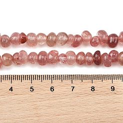 Natural Strawberry Quartz Beads Strands&nbsp;G-P622-B01-01