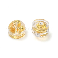 Rack Plating Brass Ear Nuts&nbsp;KK-M269-07G