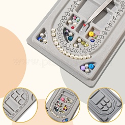 Plastic Flocked Bead Design Boards&nbsp;ODIS-YW0001-05