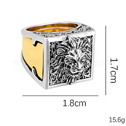 Alloy Finger Rings for Men&nbsp;FS-WG563D5-05