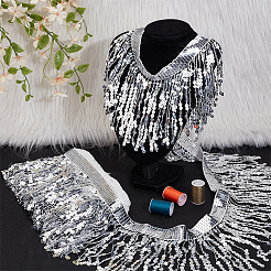 PET Tassel Trim&nbsp;DIY-WH0504-322B