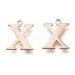 PVD Vacuum Plating  304 Stainless Steel Charms&nbsp;STAS-H112-X-RG