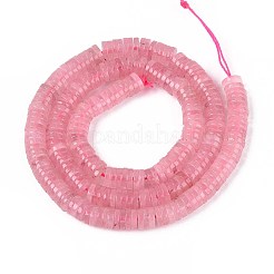 Natural Rose Quartz Beads Strands&nbsp;G-T142-6mm-14
