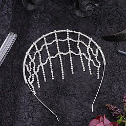 1Pc Rhinestone Tassel Hair Bands for Women&nbsp;AJEW-CY0001-99