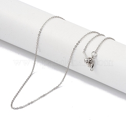 Brass Cable Chain Necklaces&nbsp;KK-P266-01P