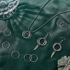 304 Stainless Steel Linking Rings&nbsp;STAS-UN0008-07P