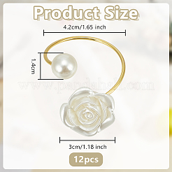 12Pcs Iron Napkin Rings&nbsp;AJEW-OC0014-39G