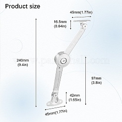 Alloy Cabinet Upward Door Support Hinge&nbsp;FIND-WH0148-950