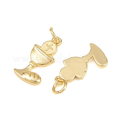 Holy Communion Chalice Brass Pendants&nbsp;KK-L275-26G