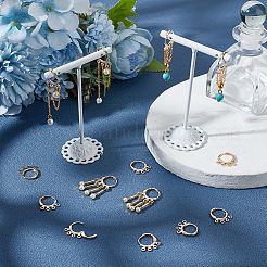10 Pair Brass Leverback Earring Findings&nbsp;KK-BC0013-27