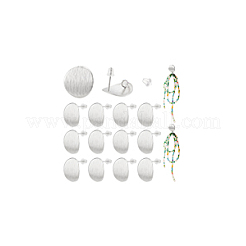 20Pcs Brass Ear Stud Findings&nbsp;KK-BC0013-98