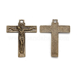 Tibetan Style Alloy Pendants&nbsp;TIBEP-X0005-03-AB