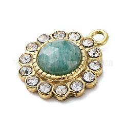 Natural Amazonite Faceted Charms&nbsp;STAS-S163-38G-01