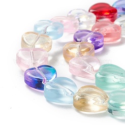 Transparent Glass Beads Strand&nbsp;GLAA-F112-03H