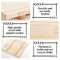 Wooden Clay Board Mat Mud Board&nbsp;WOOD-WH0030-68