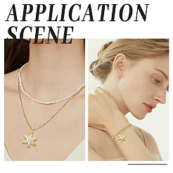 16Pcs 4 Styles Christmas Rack Plating Brass Pendants&nbsp;KK-SC0006-97