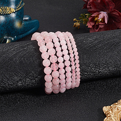 3 Strands 3 Styles Natural Rose Quartz Beads Strands&nbsp;G-PA0001-39