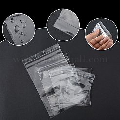 60Pcs 5 Styles Polypropylene Zip Top Bags&nbsp;OPP-FS0001-21