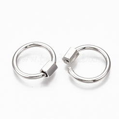 Brass Screw Carabiner Lock Charms&nbsp;KK-T047-06P