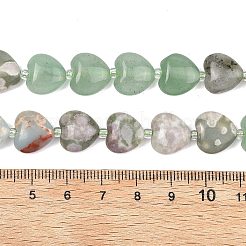Gradient Color Synthetic Shoushan Stone & Natural Peace Jade & Green Aventurine & Labradorite Beads Strands&nbsp;G-B185-A05