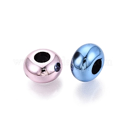UV Plating Opaque Acrylic European Beads&nbsp;OACR-Q200-10A